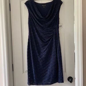 Connected Navy Blue sparkly dress